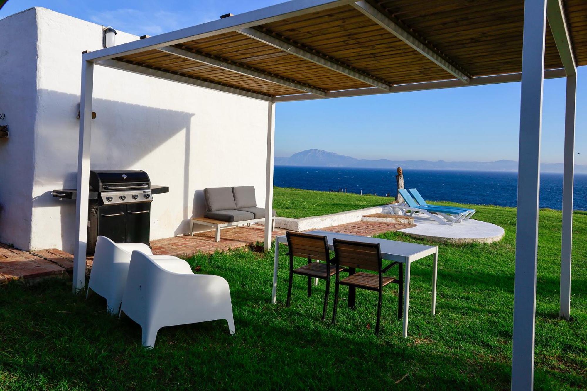 Beach Front Villa Amazing Views Tarifa Eksteriør bilde
